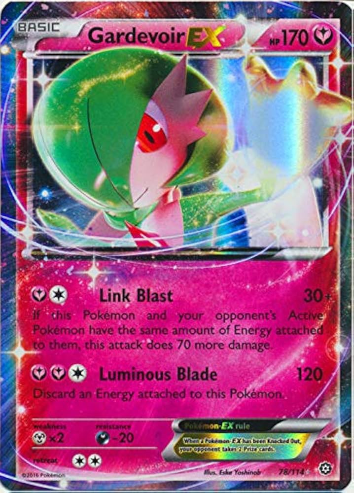 Amazon.co.jp: Pokemon - Gardevoir-EX (78/114) - XY Steam